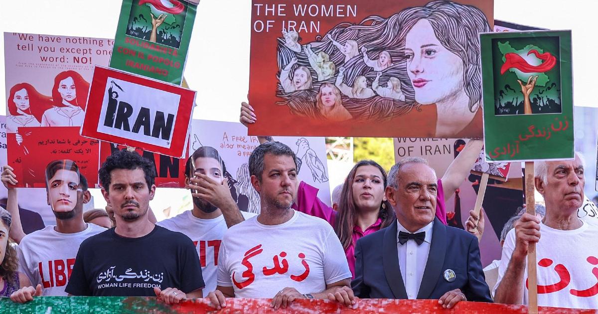 Woman Life Freedom, la battaglia delle iraniane sul red carpet di #Venezia80