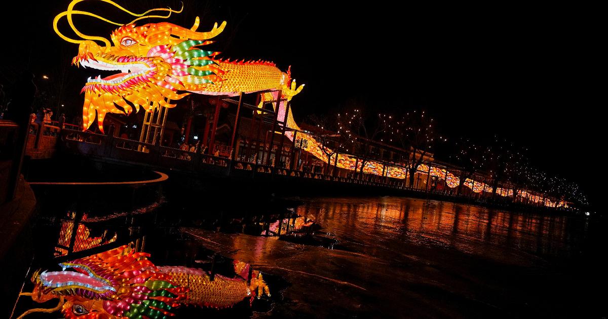 The colors of the Lunar New Year celebration around the world, it is the year of the Dragon