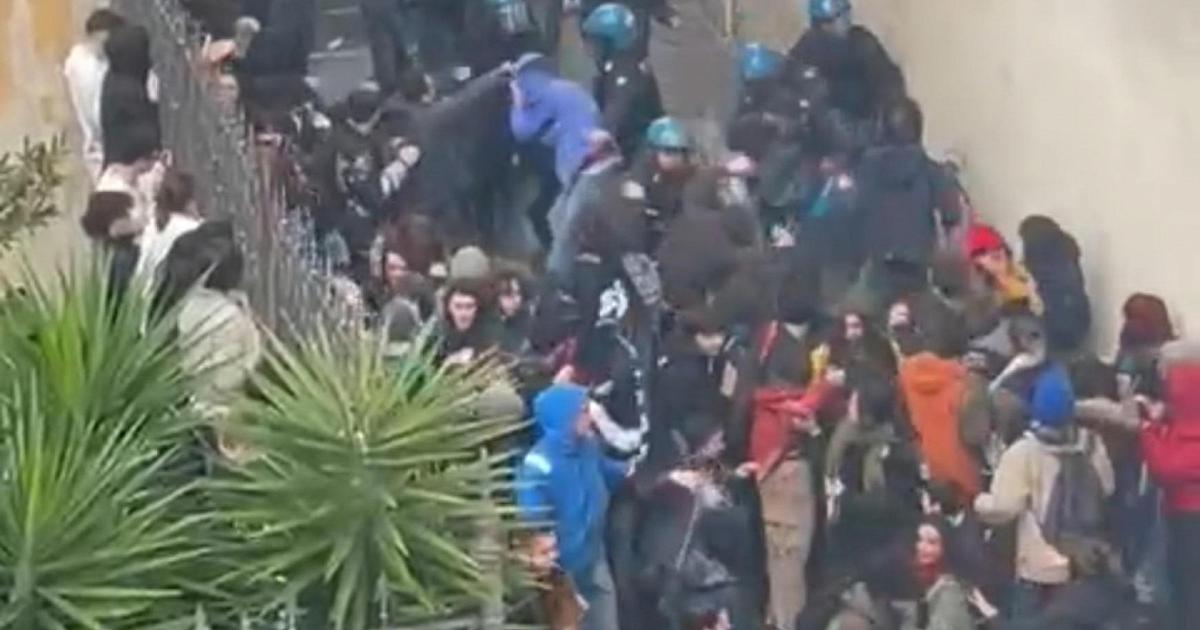 Students beaten with truncheons in Pisa and Florence, the opposition: “Sorry, please report to Parliament”
